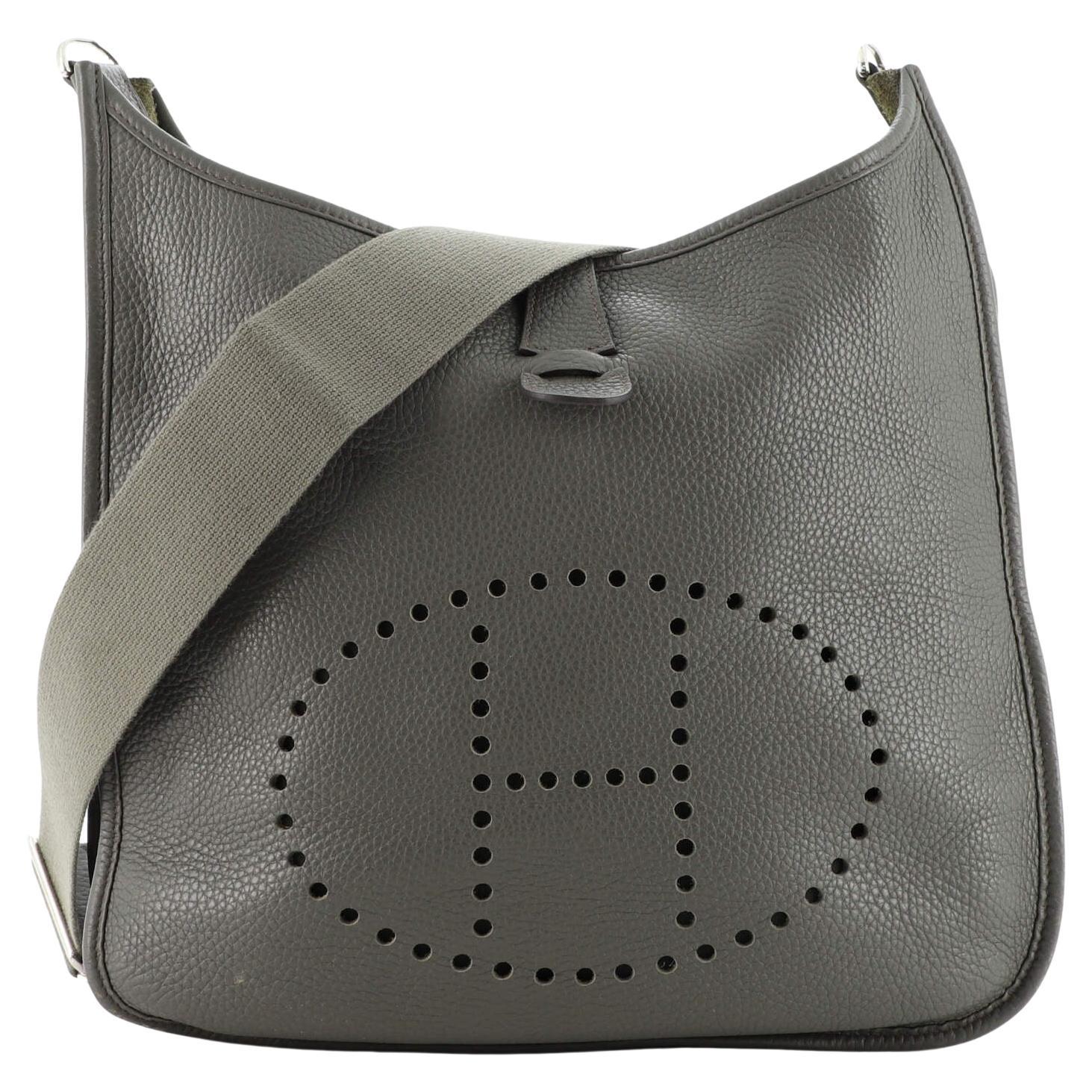 Hermes Toile and Leather Cross Body Bag Canvas RARE at 1stDibs hermes
