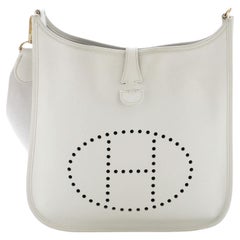 Hermes Evelyne leather crossbody bag - ShopStyle