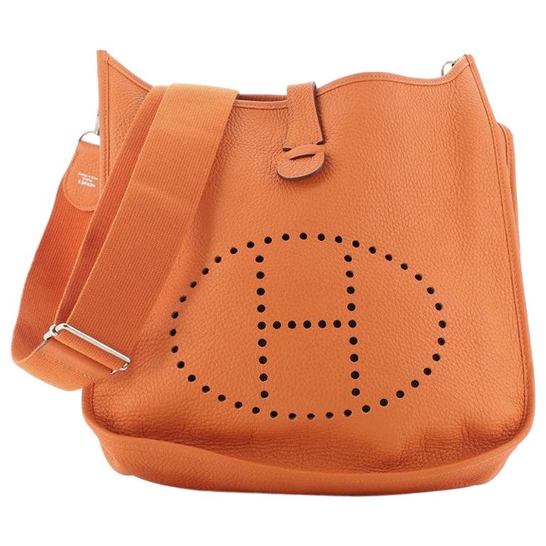 Hermes Evelyne Bag Gen III Clemence GM