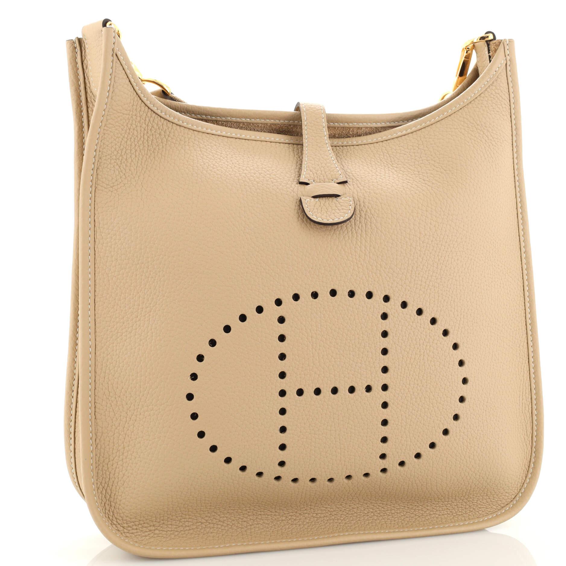 Hermes Evelyne Bag Gen III Clemence PM In Good Condition In NY, NY