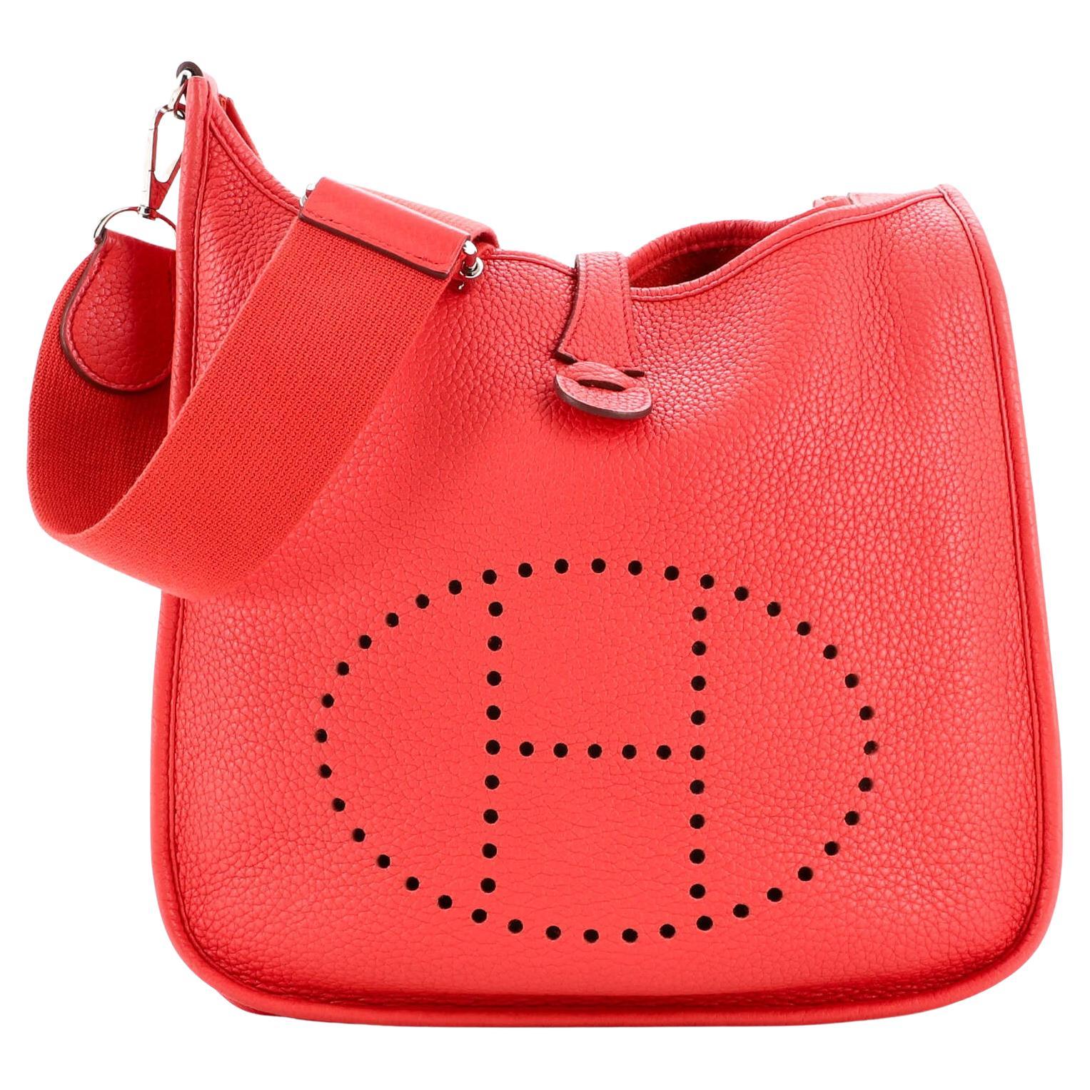 Hermes Evelyne Bag Gen III Clemence PM For Sale at 1stDibs