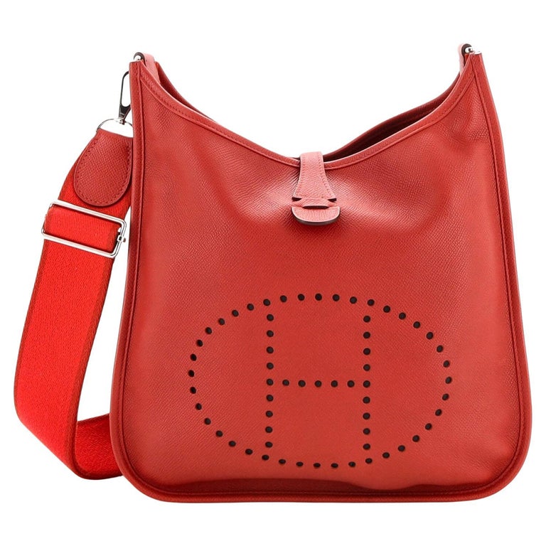 Hermès // Étain Evelyne III 29 Leather Shoulder Bag – VSP Consignment