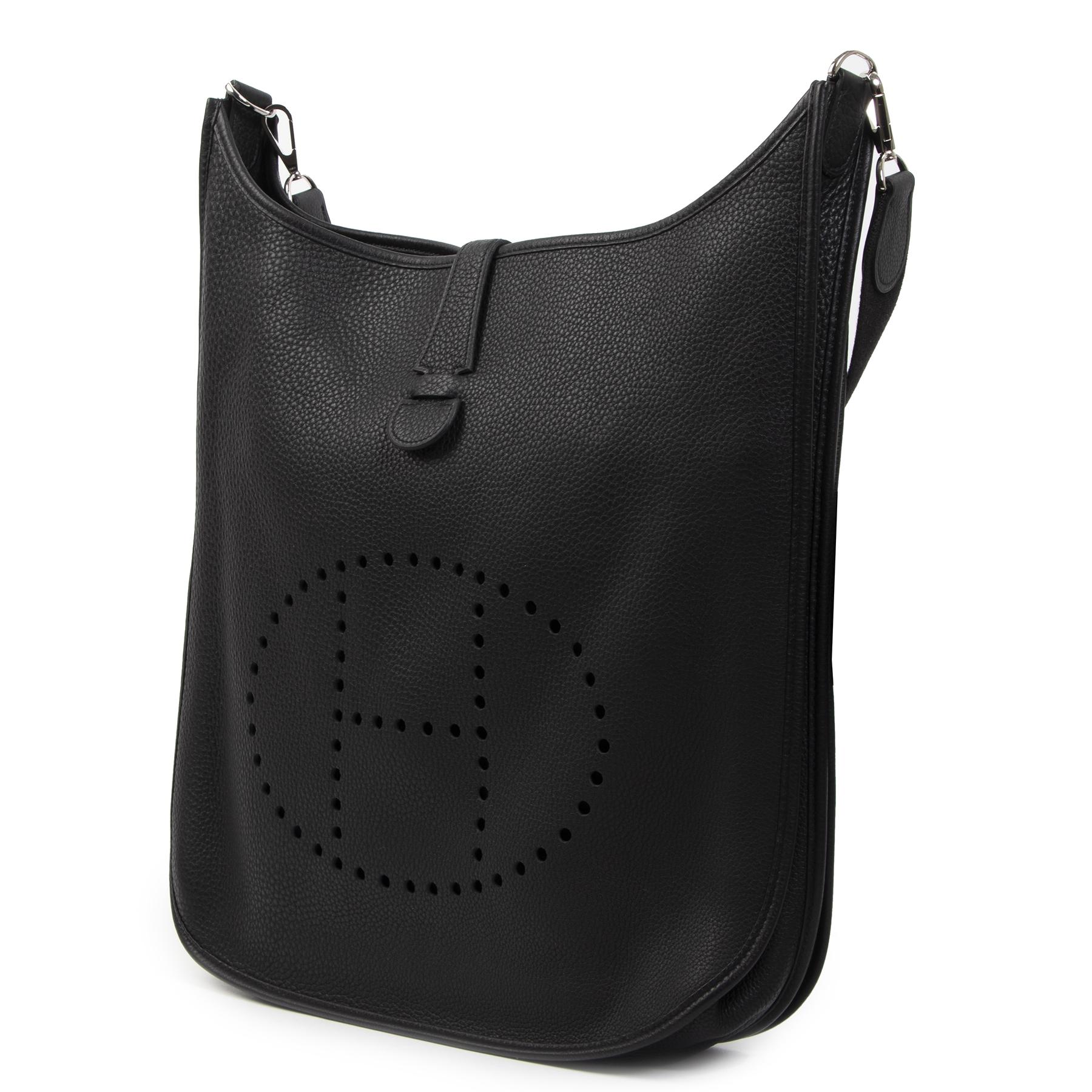 Women's Hermès Evelyne Black TGM Bag
