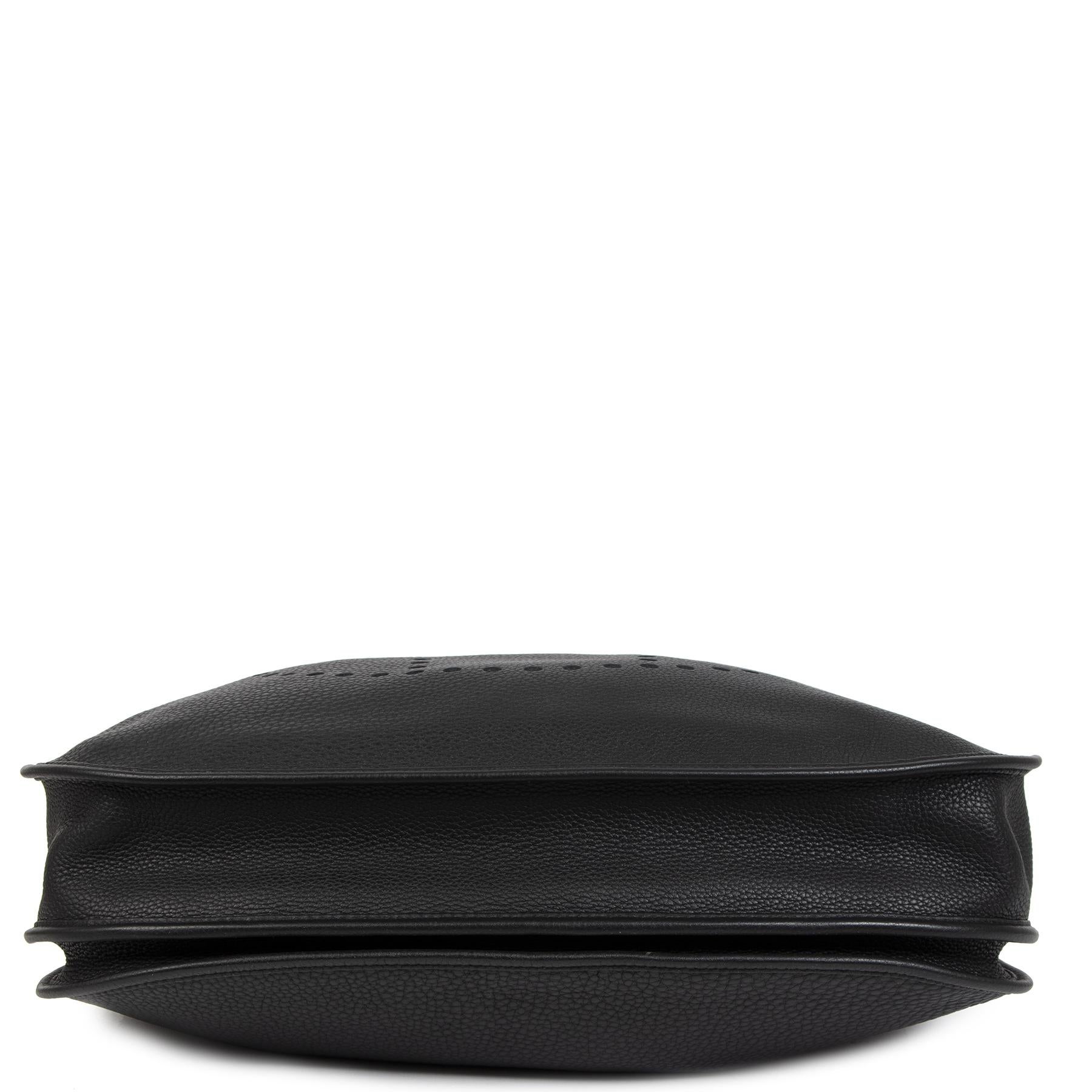 Hermès Evelyne Black TGM Bag 1