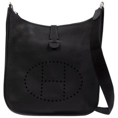 Hermès Evelyne Black TGM Bag