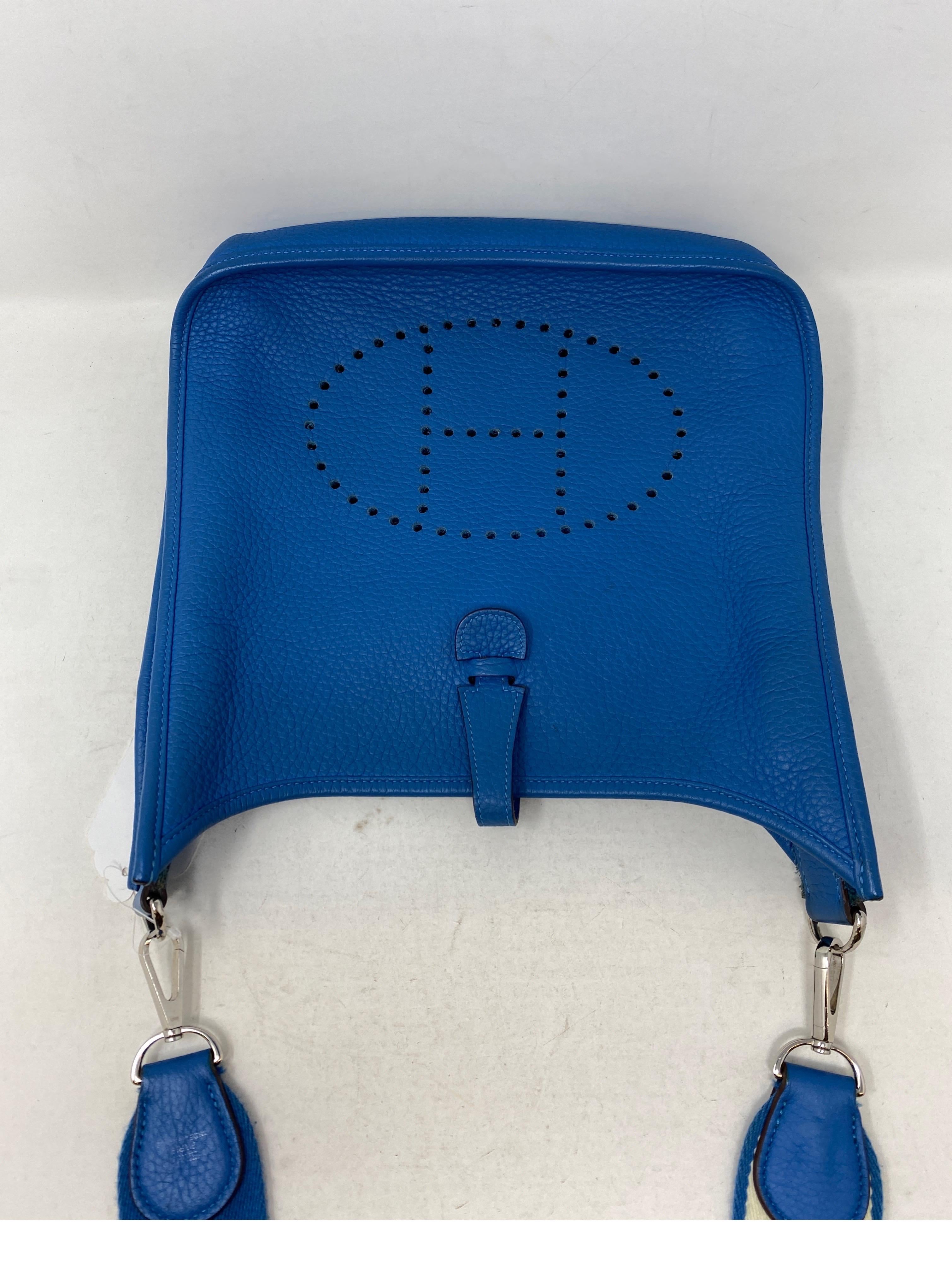Hermes Evelyne Blue PM Bag 3