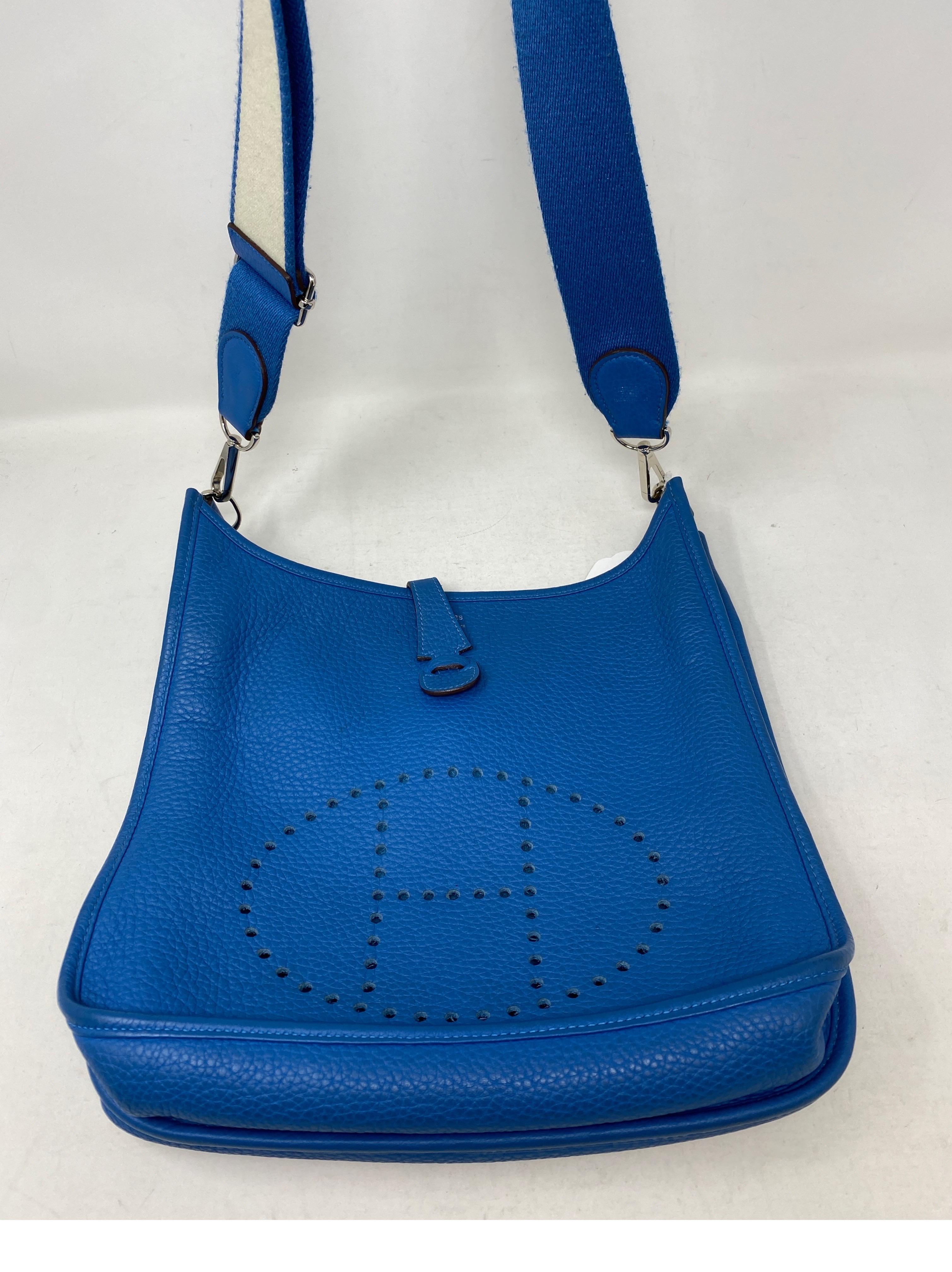 Hermes Evelyne Blue PM Bag 4