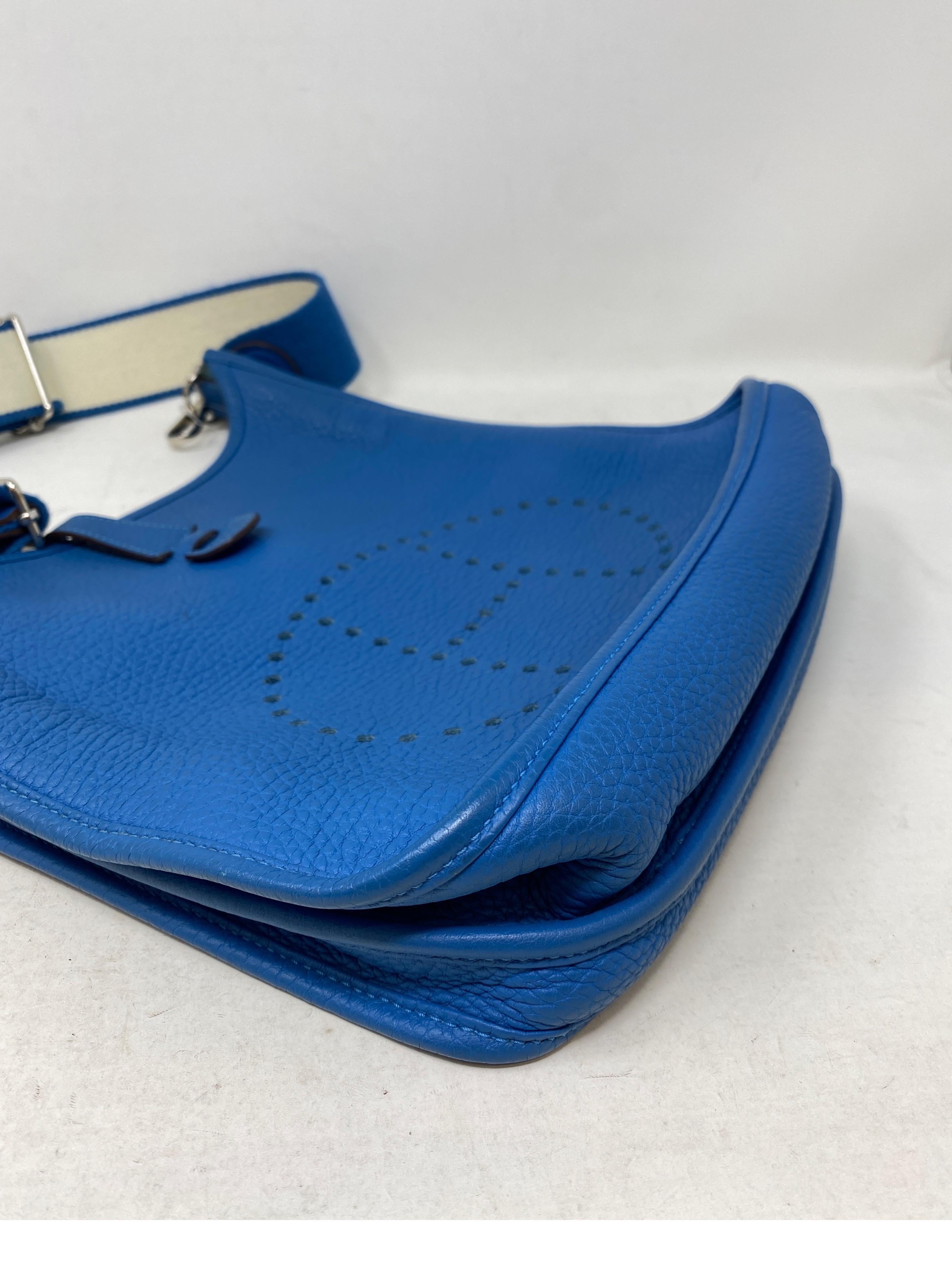 Hermes Evelyne Blue PM Bag 5