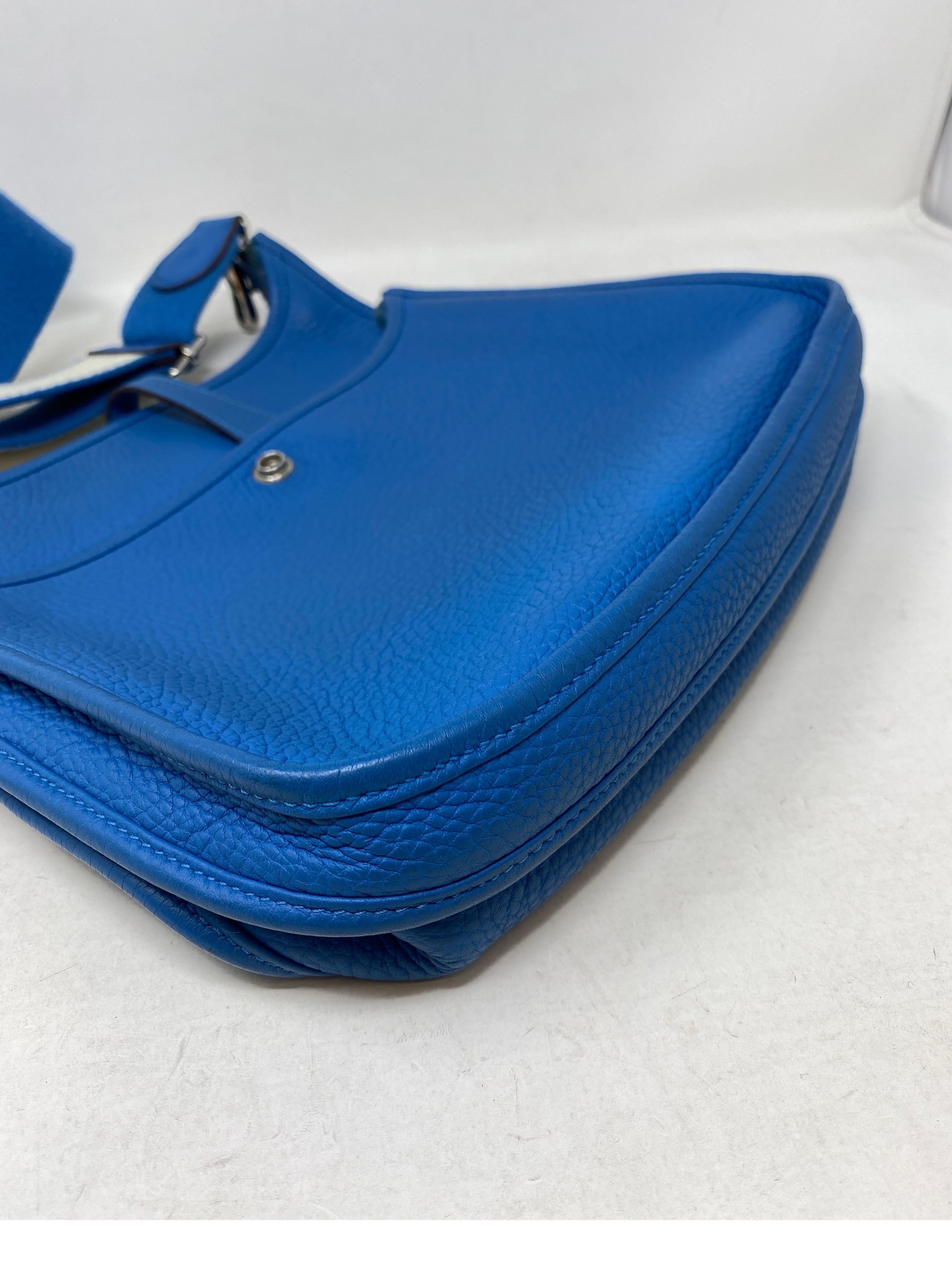 Hermes Evelyne Blue PM Bag 6