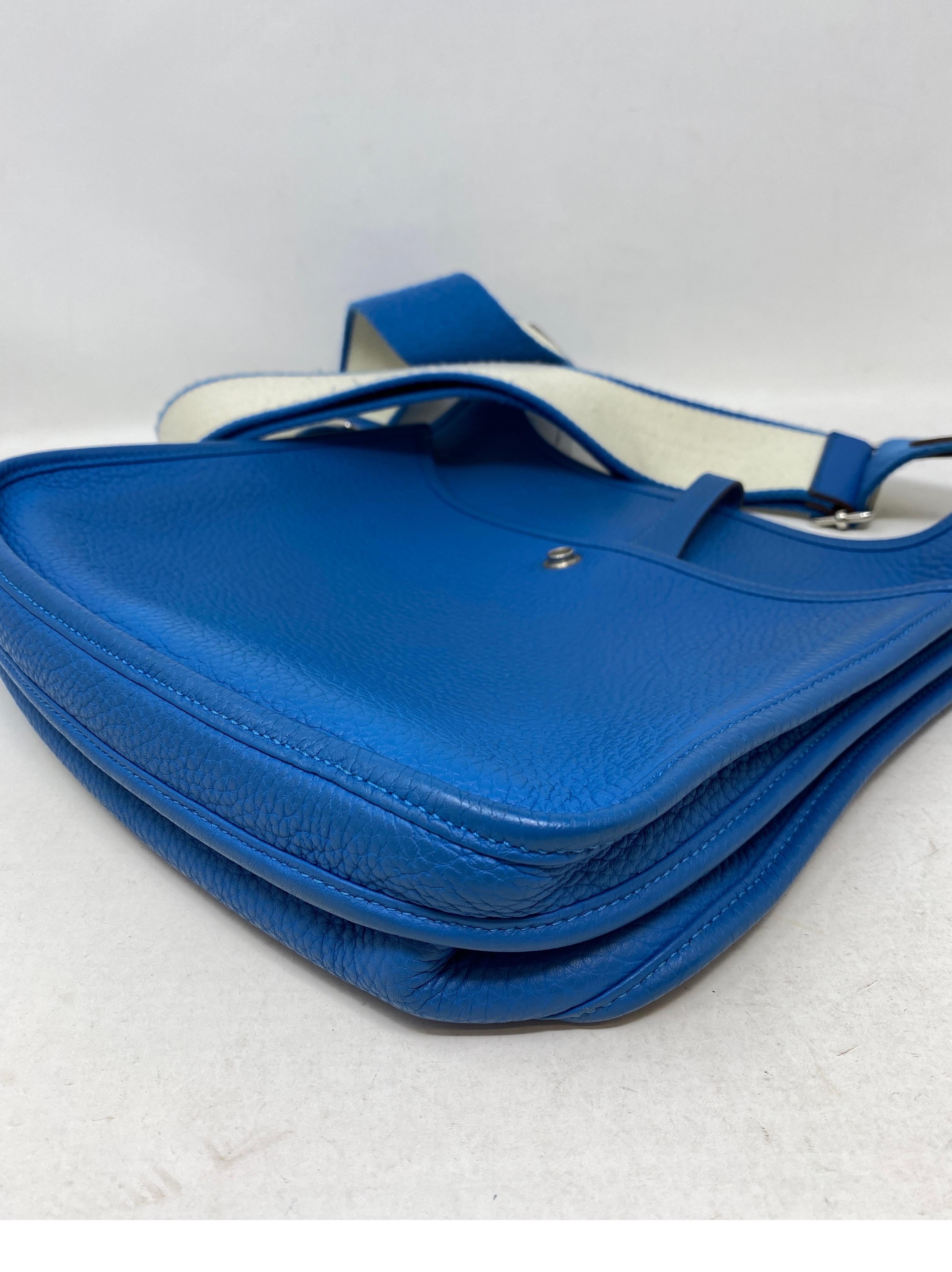 Hermes Evelyne Blue PM Bag 7