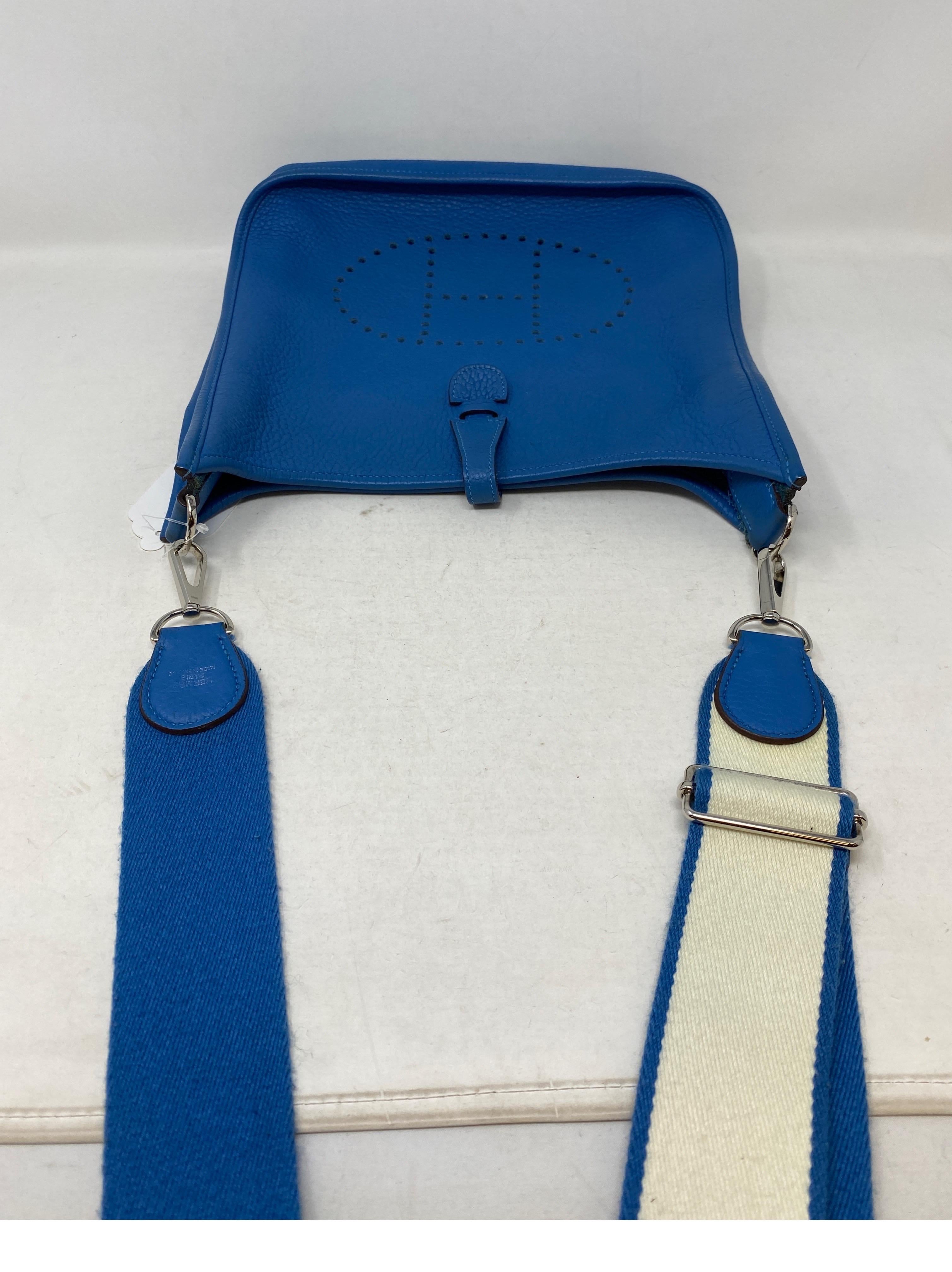 Hermes Evelyne Blue PM Bag 2