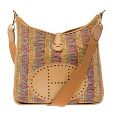 Hermès Evelyne Crossbody Bag Beige