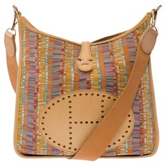Hermès Evelyne Crossbody Bag Beige