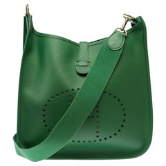 Hermès Evelyne Crossbody Bag Green