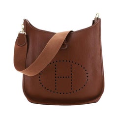 Hermes  Evelyne Crossbody Gen I Buffalo GM