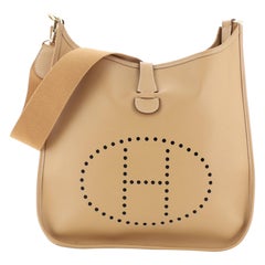 Hermes Evelyne Crossbody Gen I Courchevel GM