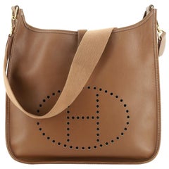 Hermes Evelyne Crossbody Gen I Evergrain GM