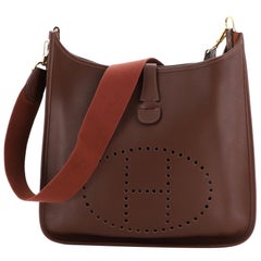 Hermes Evelyne Crossbody Gen I Evergrain GM