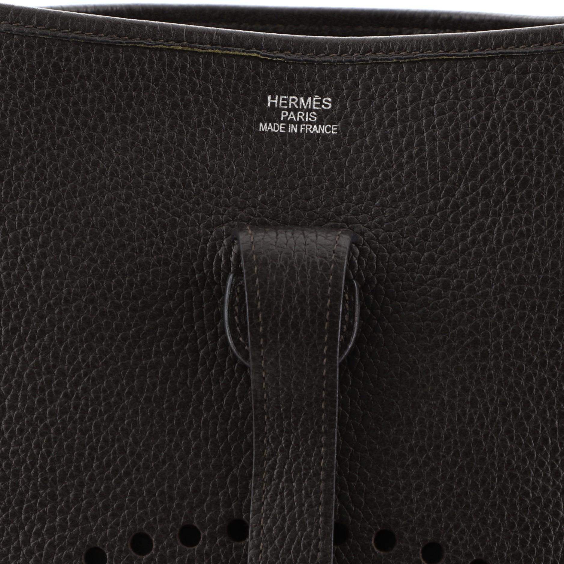 Hermes Evelyne Crossbody Gen II Clemence GM 1