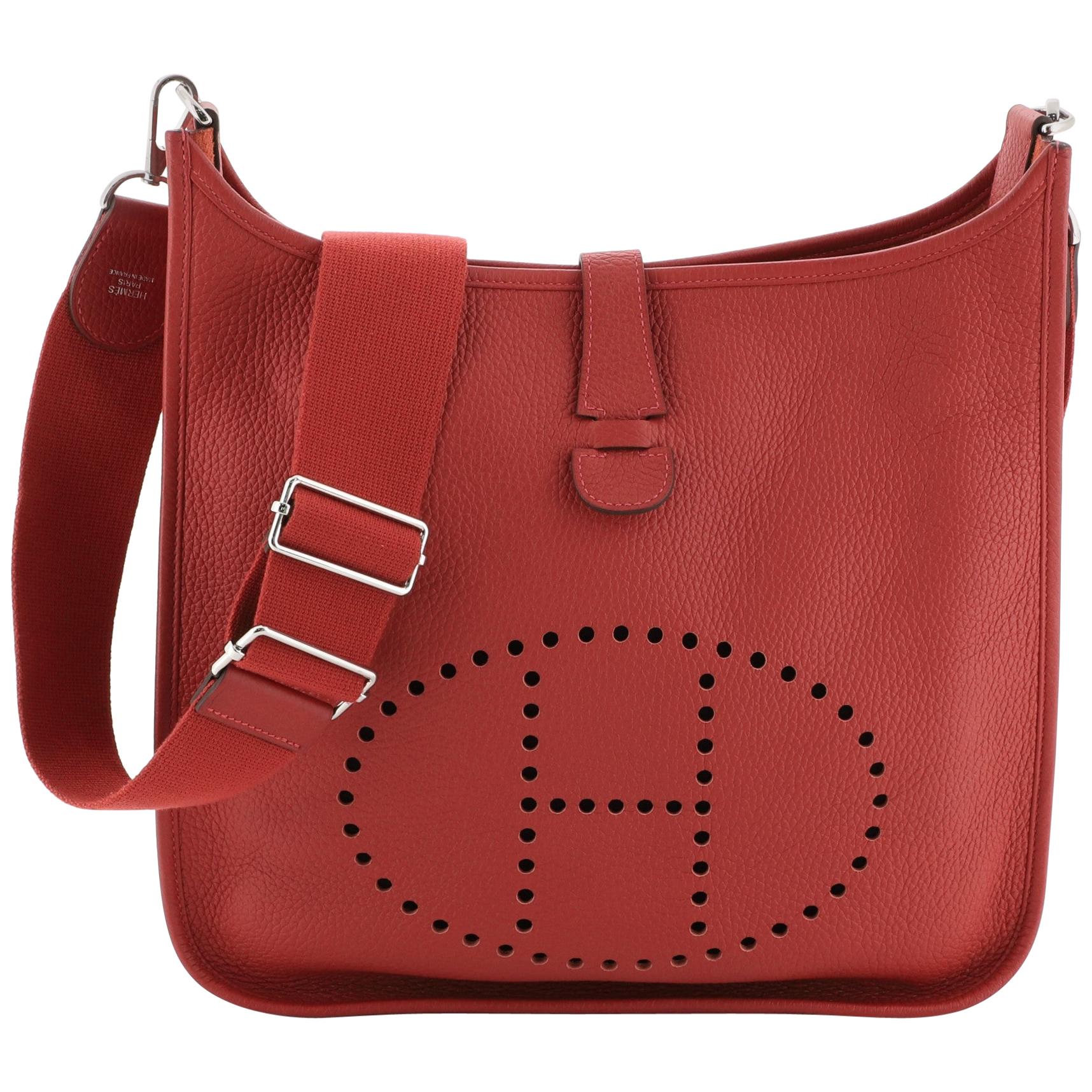 Hermes Evelyne Crossbody Gen III Clemence GM 