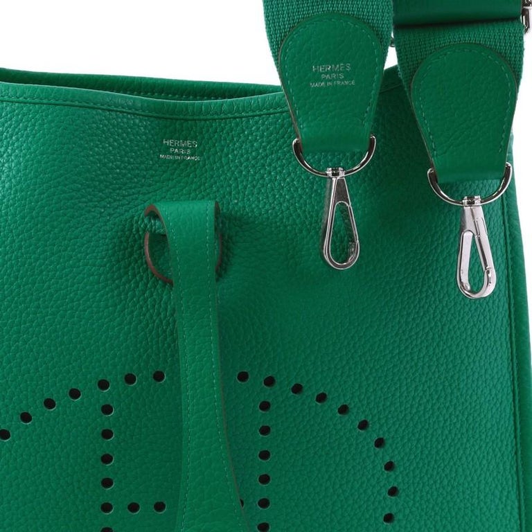 Hermes Evelyne Crossbody Gen III Clemence PM at 1stdibs