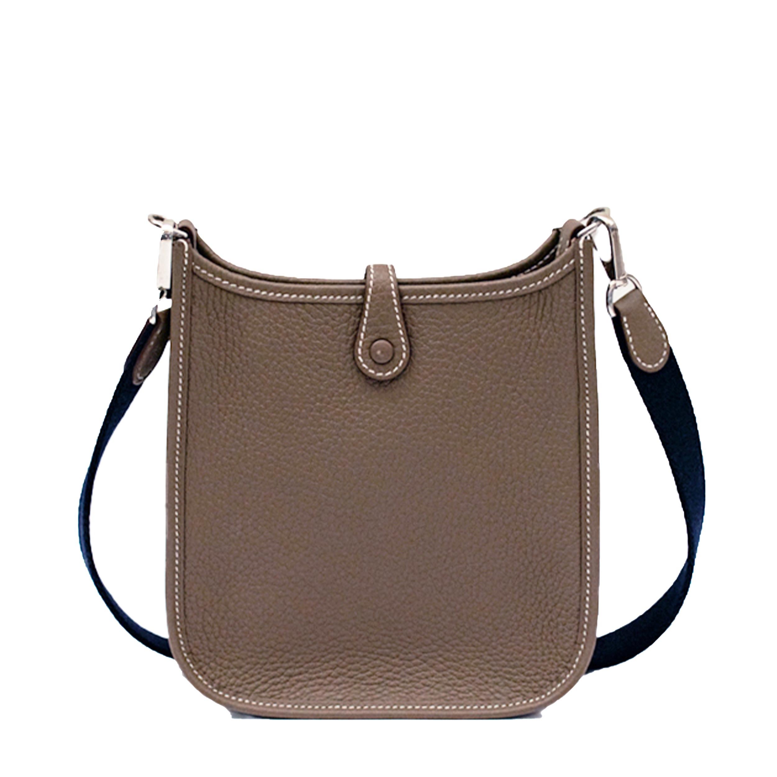 Gray Hermès Evelyne Etoupe 16 TPM Crossbody Bag