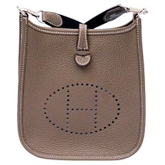Hermès Evelyne Etoupe 16 TPM Crossbody Bag