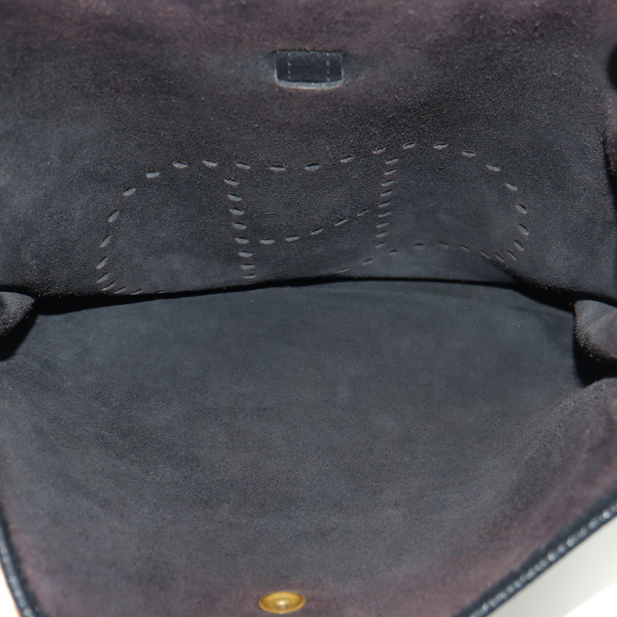 Hermès Evelyne Gm Black Ardennes Leather Cross Body Bag 2