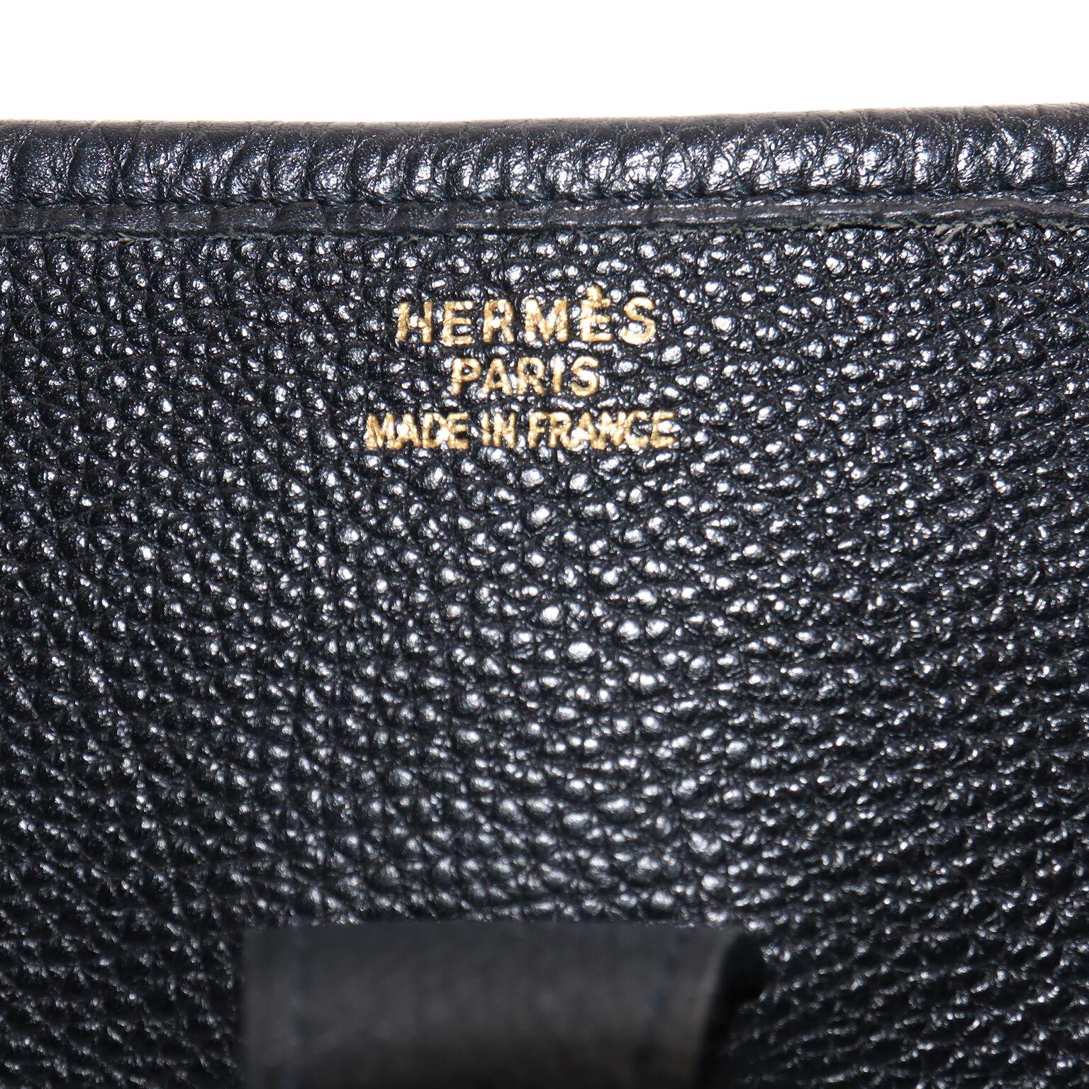 Hermès Evelyne Gm Black Ardennes Leather Cross Body Bag 3