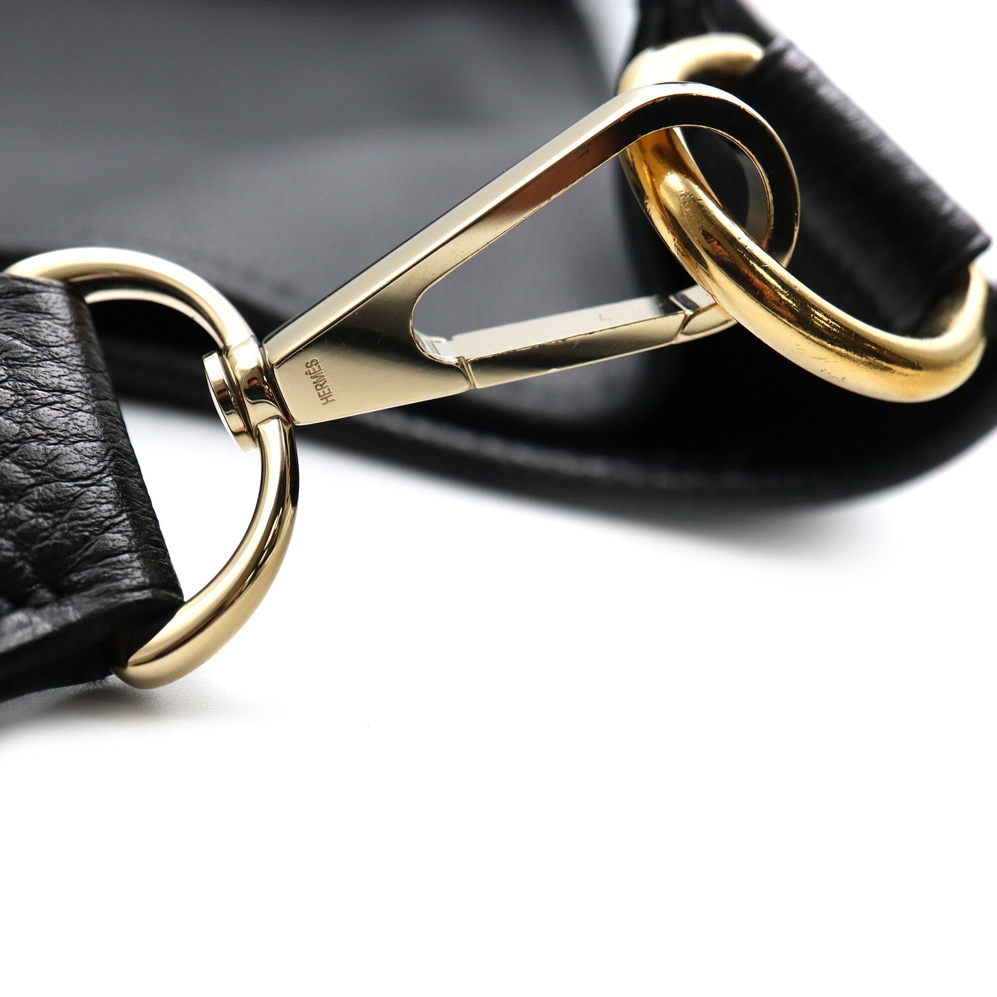 Hermès Evelyne Gm Black Ardennes Leather Cross Body Bag 4