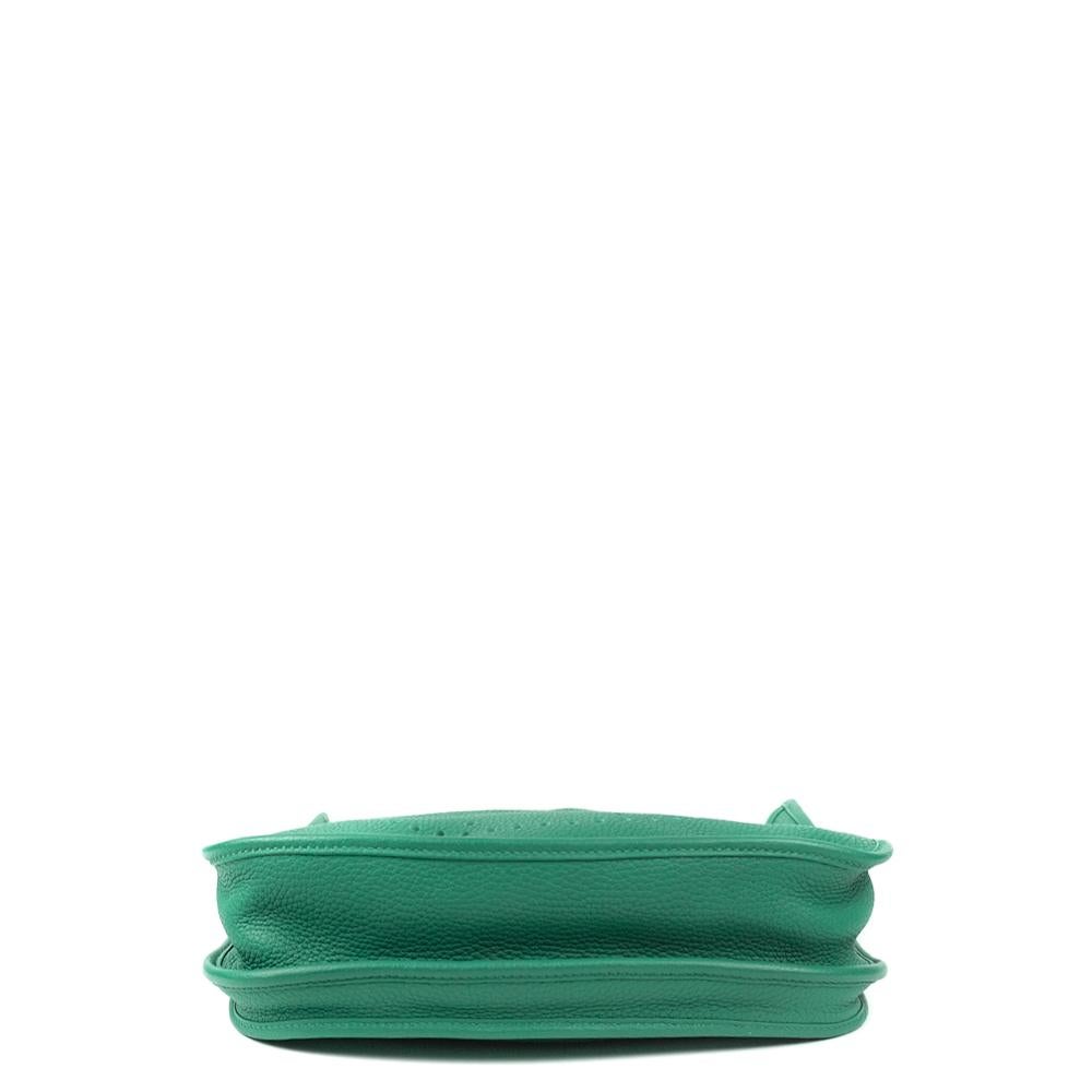 Green HERMÈS, Evelyne in green leather