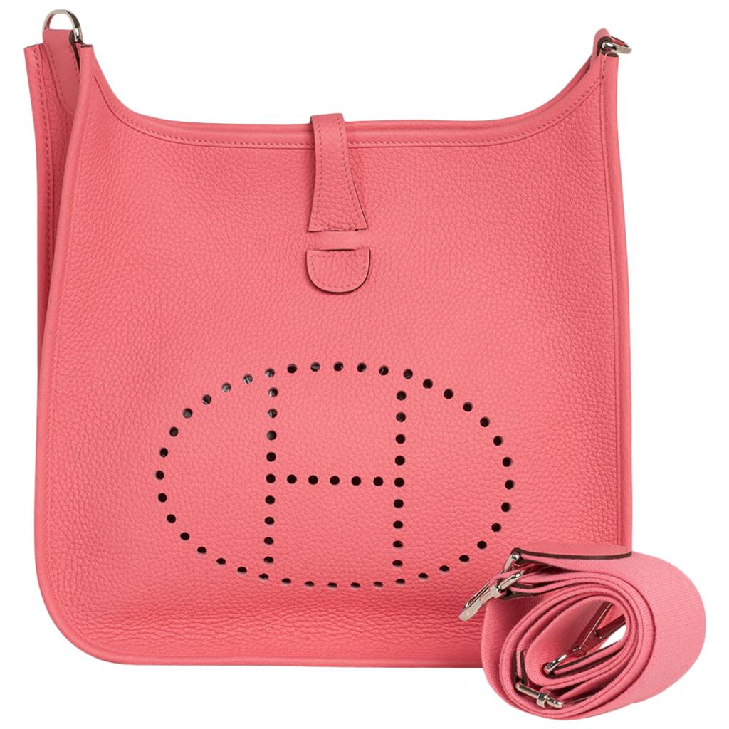 Hermès Berline 28 Rose Azalee - Designer WishBags