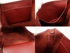 Hermès Evelyne Rouge 230458 Red Leather Shoulder Bag