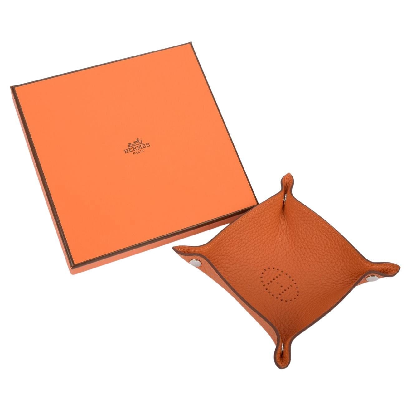 Hermès Evelyne Small Change Tray NIB For Sale
