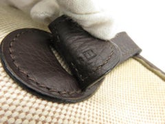 Hermès Evelyne Toile Ii 868833 Brown Canvas Messenger Bag