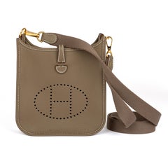 Hermès Evelyne TPM 16 Amazone Taurillon Etoupe
