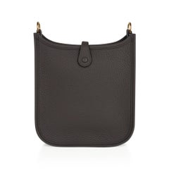 Hermes Evelyne TPM Etain Bag Gold Hardware Clemence Leather