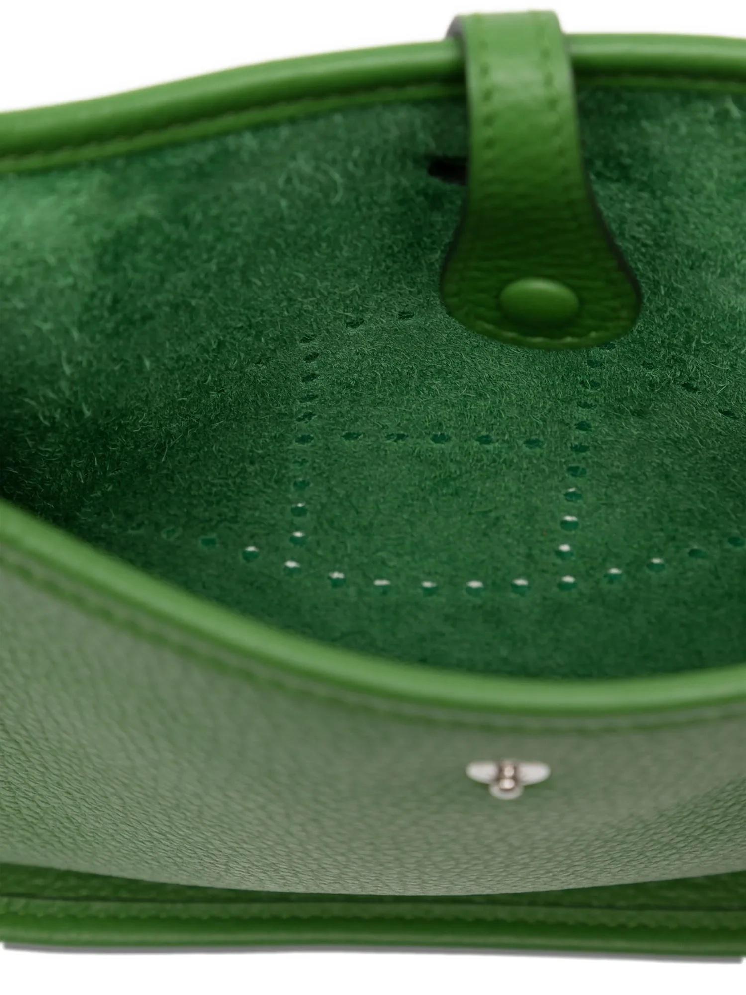 da uomo o donna Hermès Evelyne TPM Verde PHW in vendita