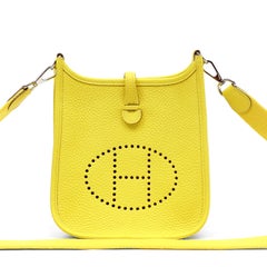 Hermes Evelyne TPM Lime Taurillion Clemence w PH