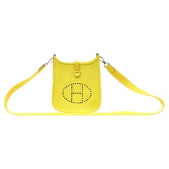 Hermes Evelyne TPM Lime Taurillion Clemence w PH