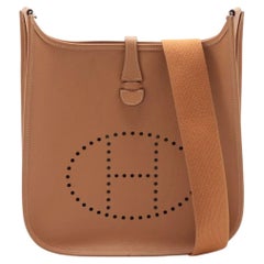 Hermès Evelyne Veau Epsom 33 GM Oro