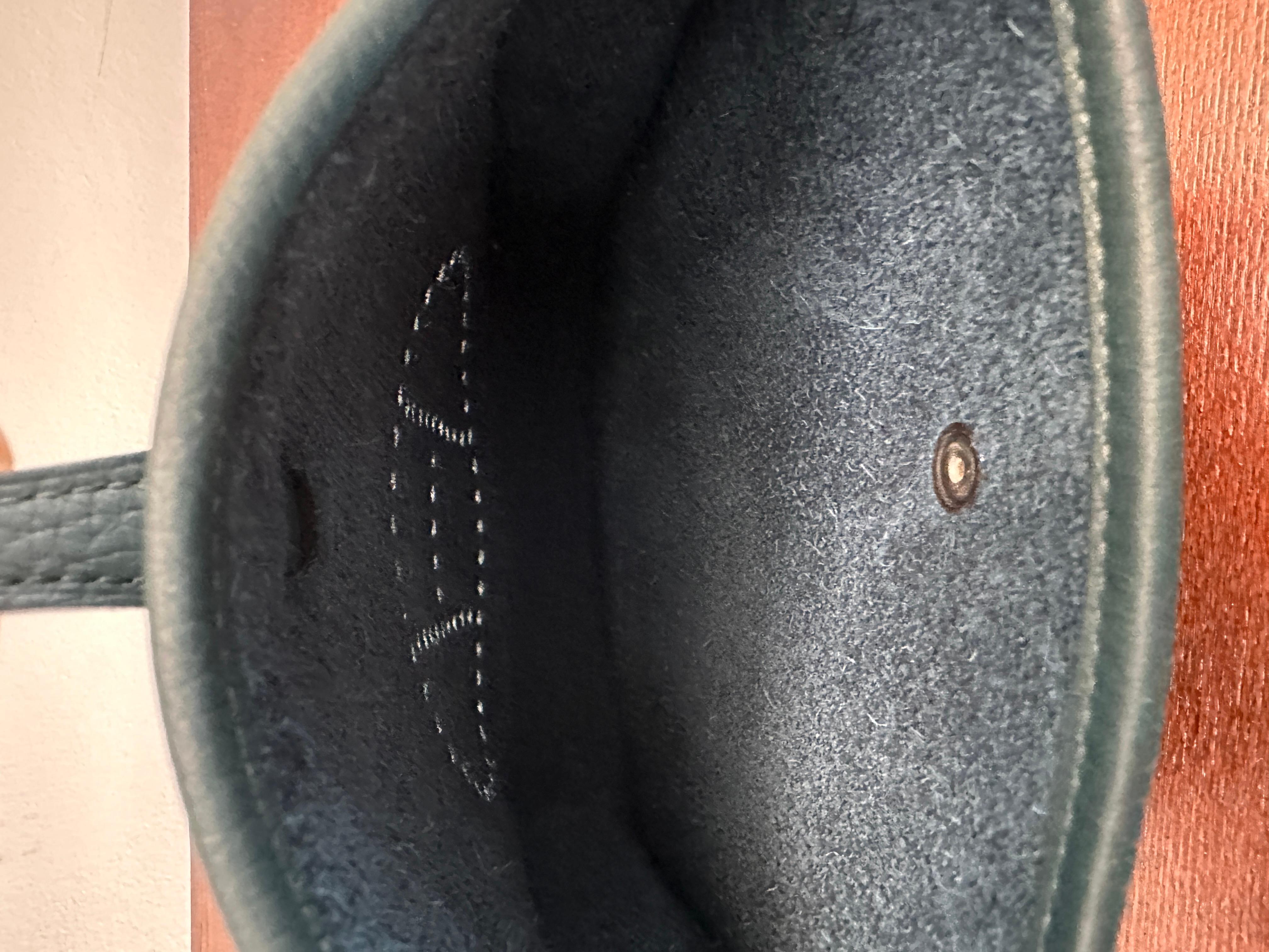 Hermès Evelyne Vert Cypress TPM  Bag 16  Palladium Hardware In New Condition In West Chester, PA