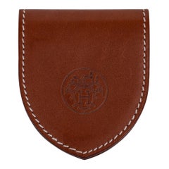 Shop HERMES Heritage Unisex Street Style Plain Leather Logo Money Clips  (H010702CJ34) by A.Clier