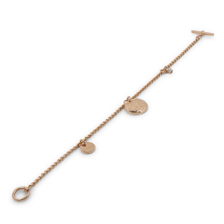 Hermès 'Ex-Libris' Rose Gold Bracelet, Small Model at 1stDibs | hermes ...