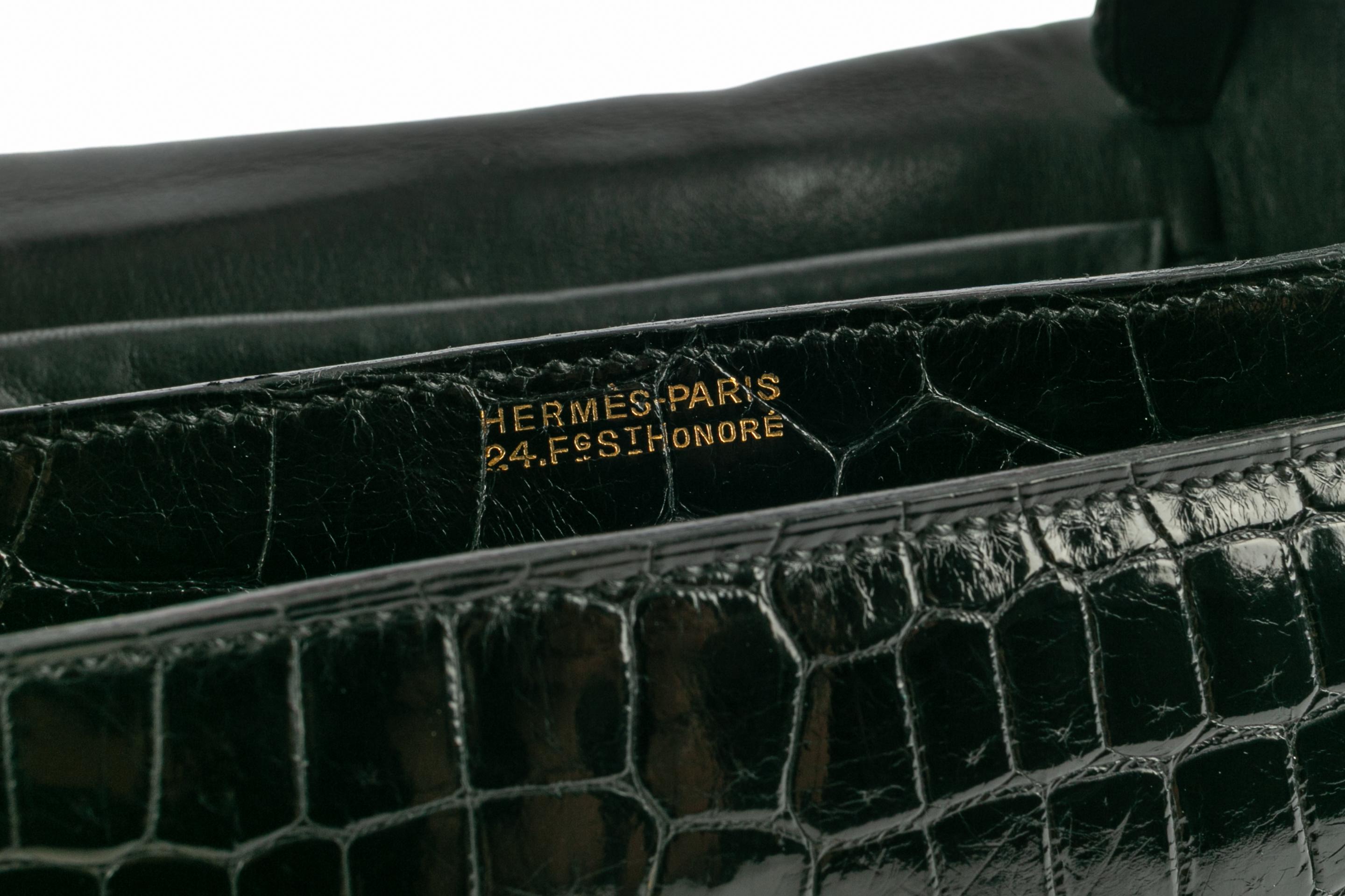 Borsa in pelle esotica Hermès in vendita 7