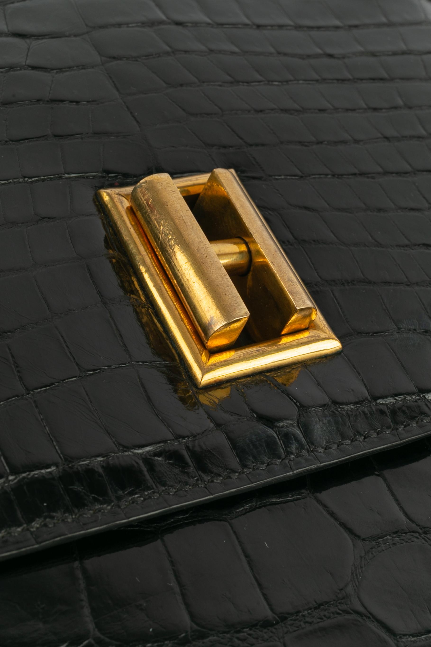 Borsa in pelle esotica Hermès in vendita 4