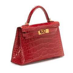 Hermès Exotic Mini Kelly II Sellier 20cm