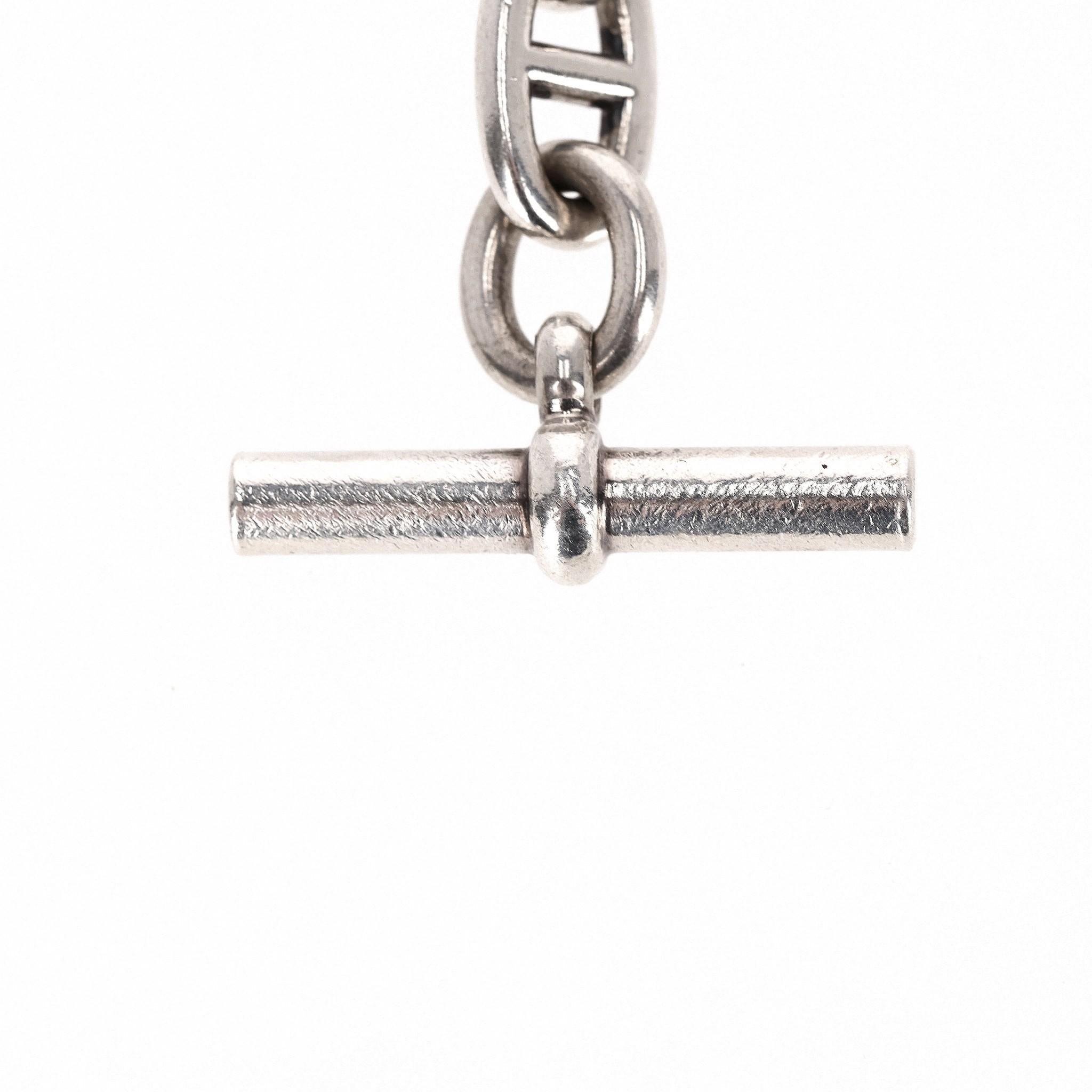 Hermes Extra Chunky Sterling Silver Chaine D'Ancre Bracelet 2
