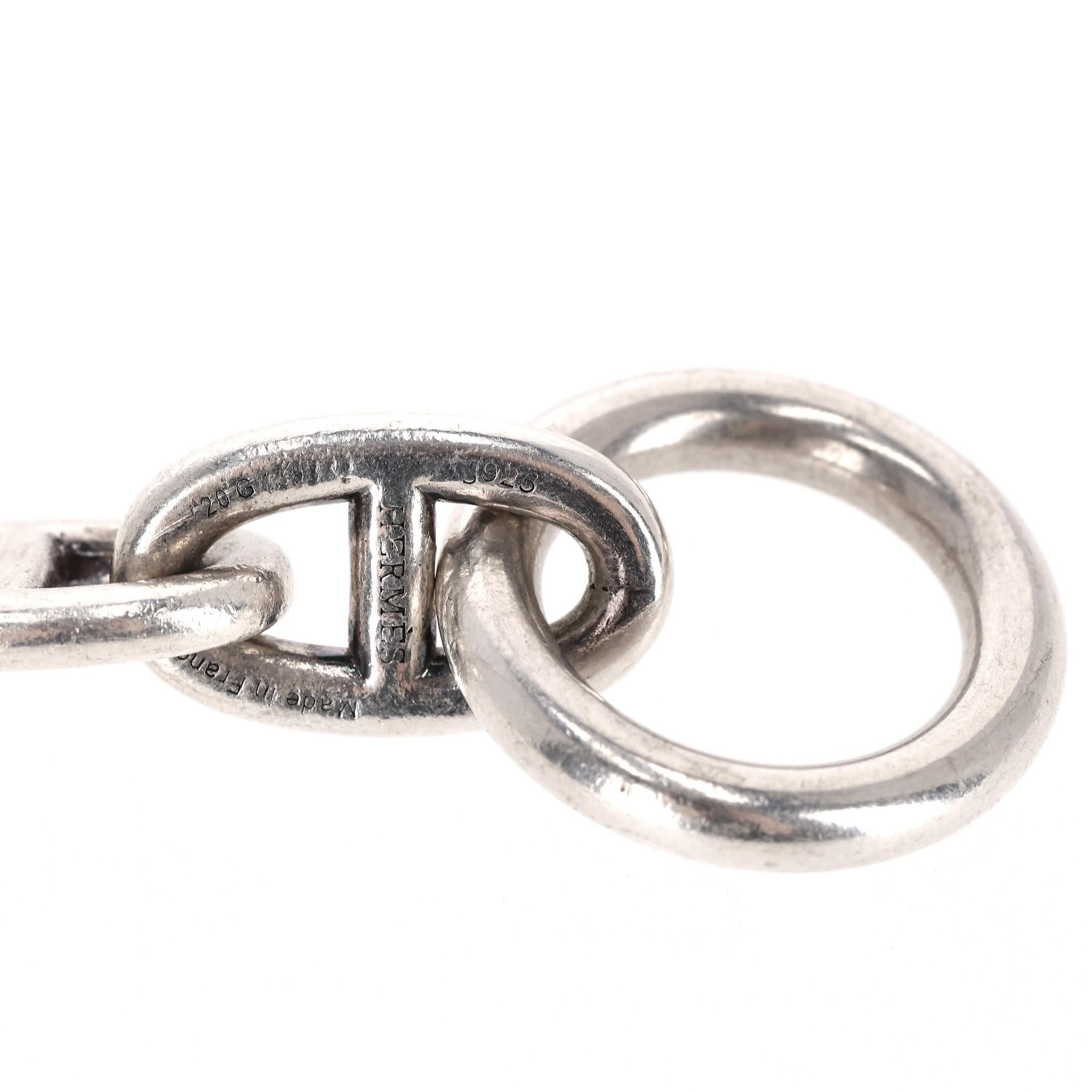 Hermes Extra Chunky Sterling Silver Chaine D'Ancre Bracelet 3