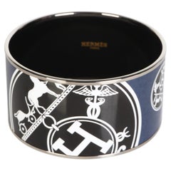 Hermès Extra Wide Confettis d'Ex Libris Bracelet